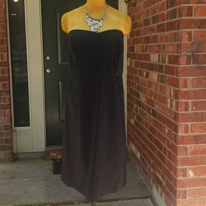 OLD NAVY STRAPLESS BLACK DRESS